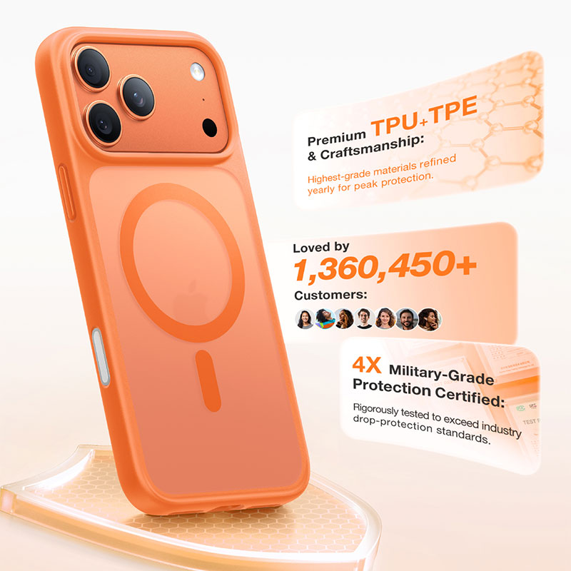 TORRAS Guardian Magnetic Case for iPhone 17 Pro