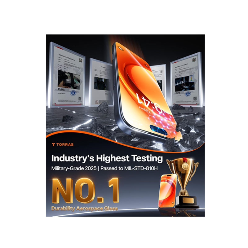TORRAS Install Master Screen Protector for iPhone 17 Pro/ 16 Pro