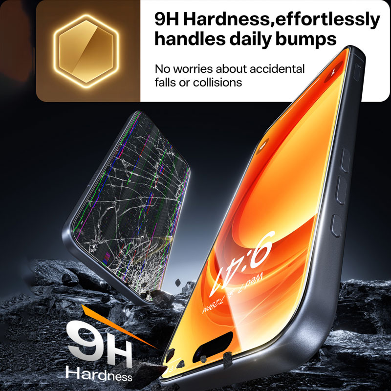 TORRAS Install Master Screen Protector for iPhone 17 Pro Max