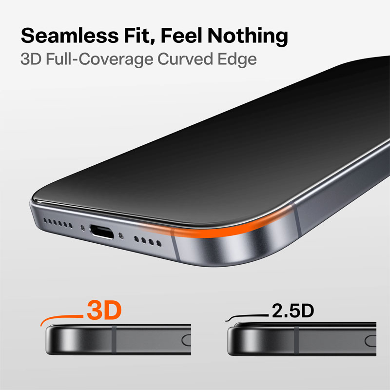 Torras Orig Armor Screen Protector for iPhone 17 Pro Max