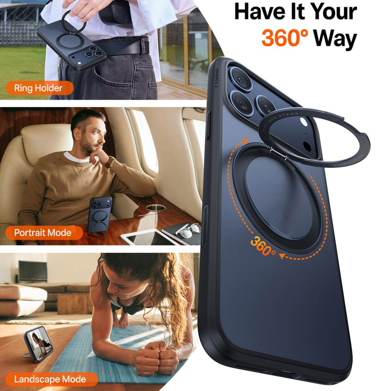 TORRAS Ostand Pro Case for iPhone 17 Pro Max