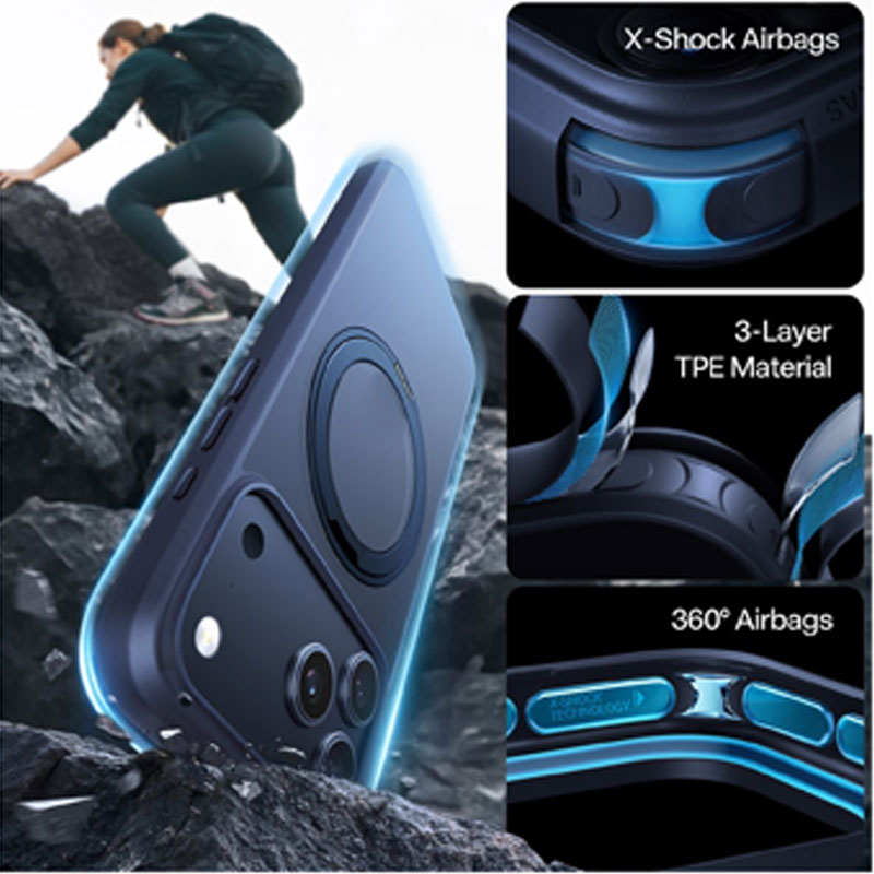 TORRAS Ostand Pro Case for iPhone 17 Pro Max