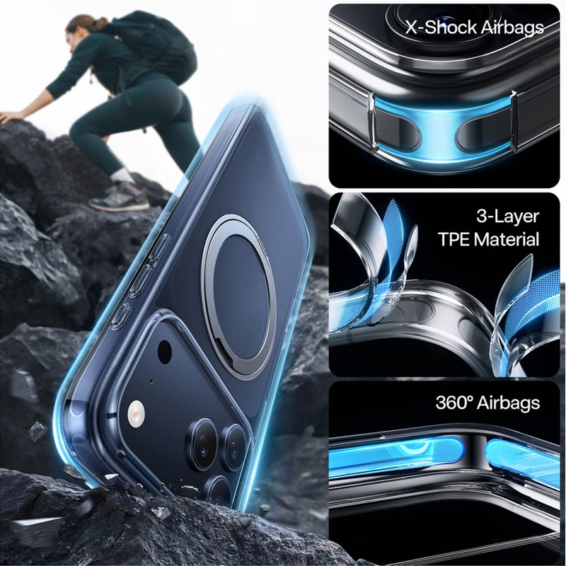 TORRAS Ostand Pro Case for iPhone 17 Pro Max