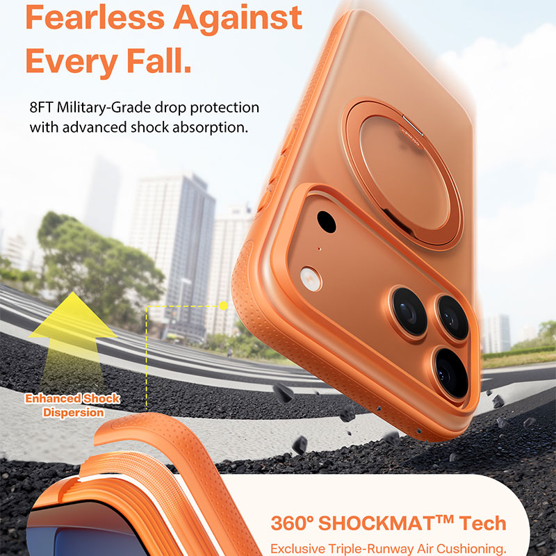 TORRAS Ostand R Fitness Case for iPhone 17 Pro Max