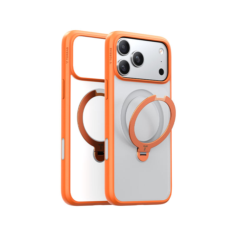 TORRAS Ostand Spin/ Q3 Air Case for iPhone 17 Pro