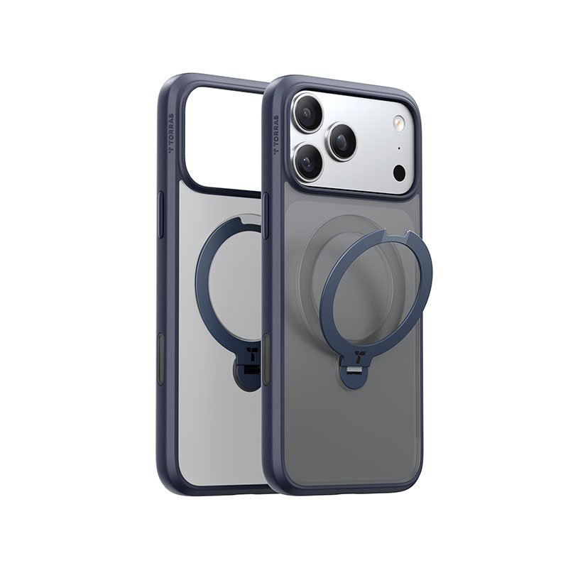 TORRAS Ostand Spin/ Q3 Air Case for iPhone 17 Pro