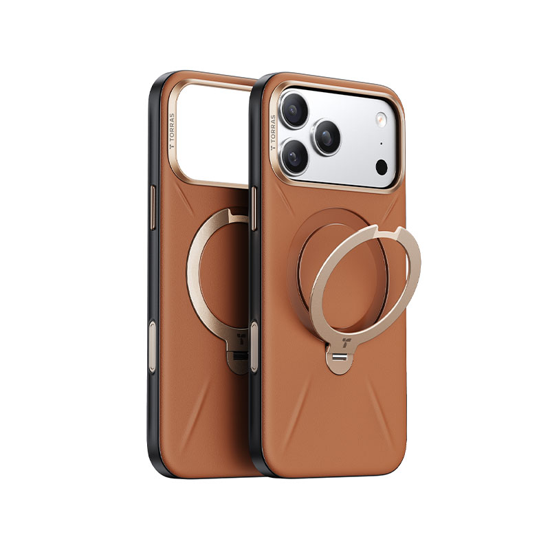 Torras Ostand Spin VegSkin Case for iPhone 17 Pro Max