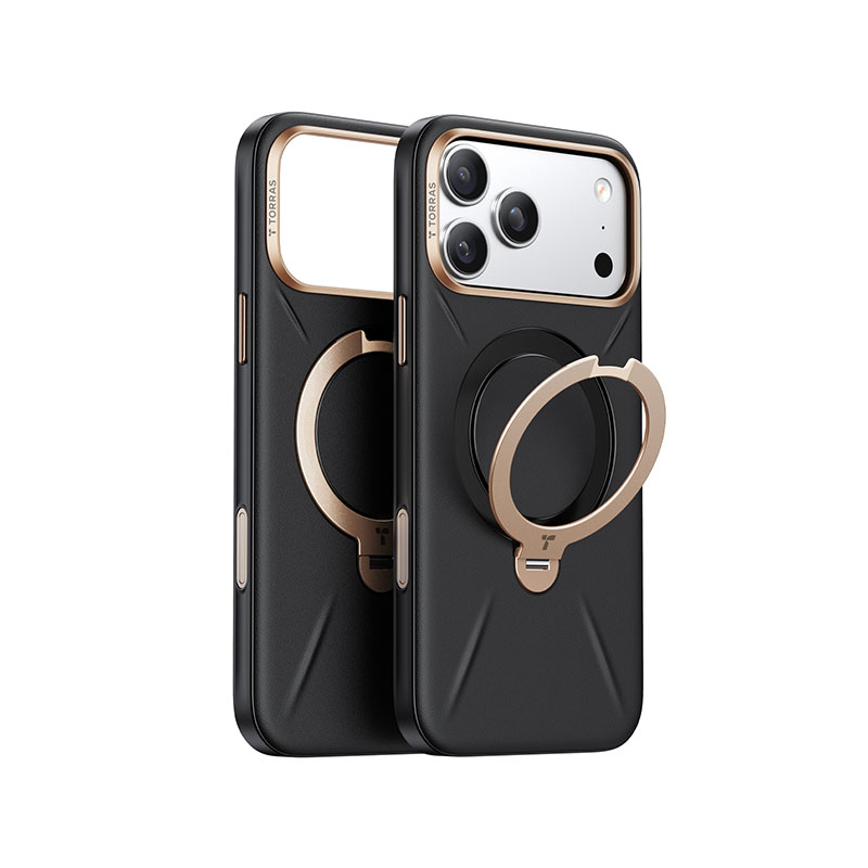 Torras Ostand Spin VegSkin Case for iPhone 17 Pro Max