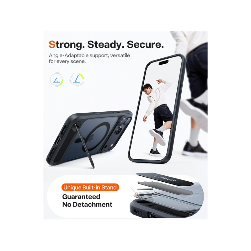 TORRAS Pstand Case for iPhone 17 Pro