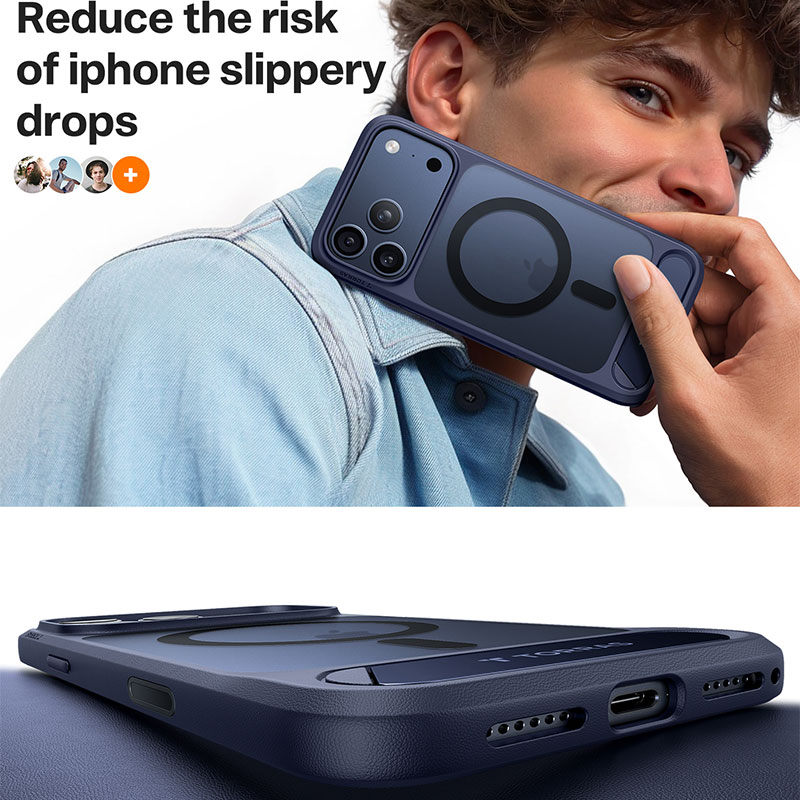 TORRAS Pstand Case for iPhone 17 Pro