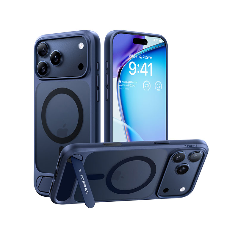 TORRAS Pstand Case for iPhone 17 Pro