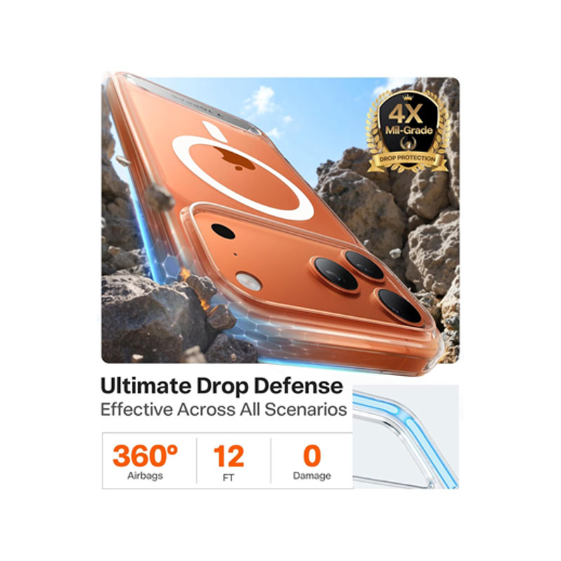 TORRAS Pstand Case for iPhone 17 Pro