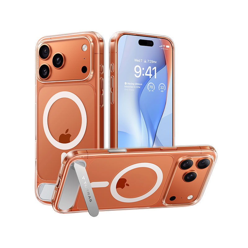 TORRAS Pstand Case for iPhone 17 Pro