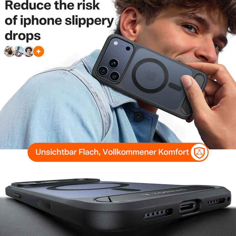 TORRAS Pstand Case for iPhone 17 Pro Max