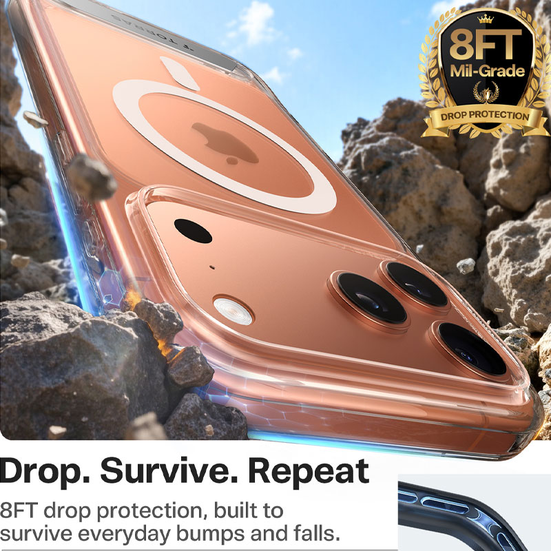 TORRAS Pstand Case for iPhone 17 Pro Max