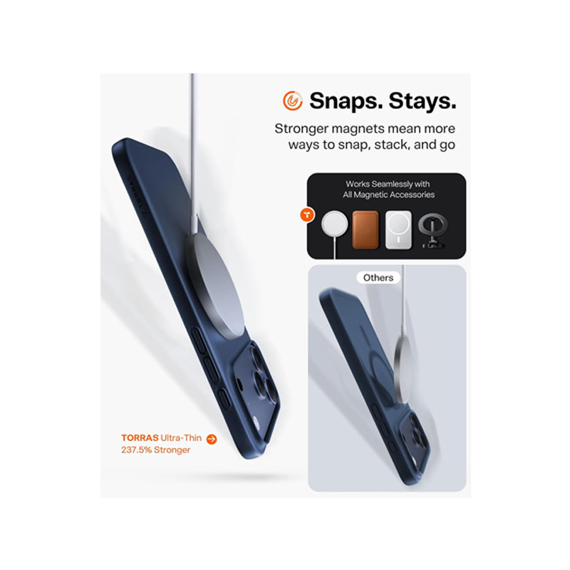 TORRAS SlimFit Mag Case for iPhone 17 Pro Max