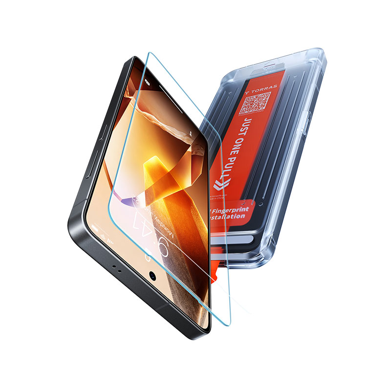 TORRAS Install Master Screen Protector for Galaxy S26