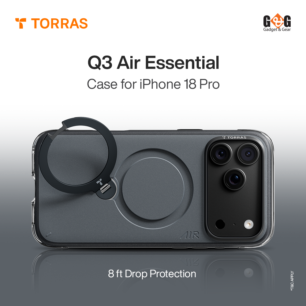 TORRAS Q3 Air Essential Case for iPhone 18 Pro