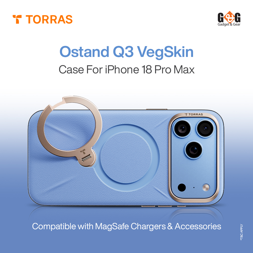 TORRAS Ostand Q3 VegSkin Case for iPhone 18 Pro Max
