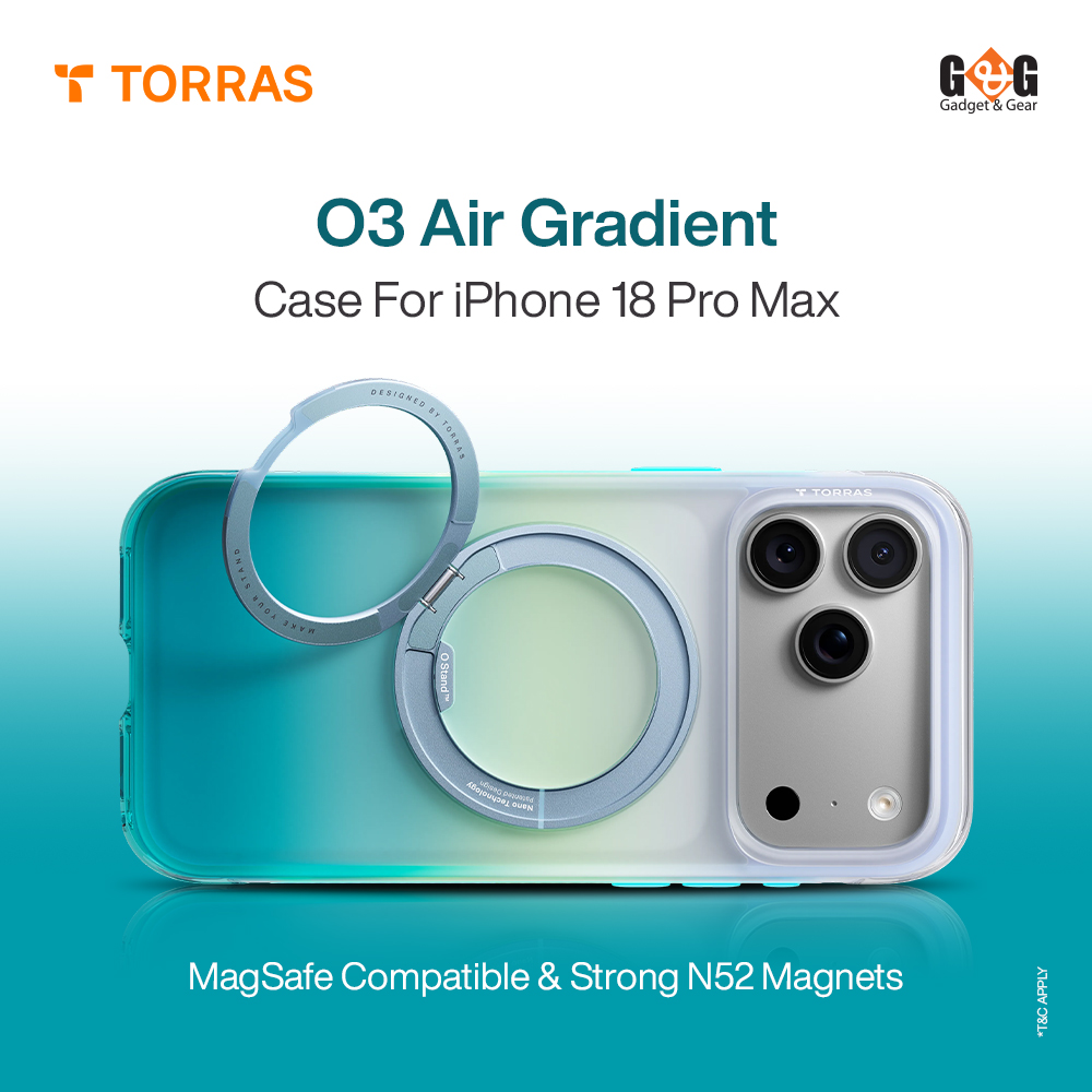 TORRAS O3 Air Gradient Case for iPhone 18 Pro Max
