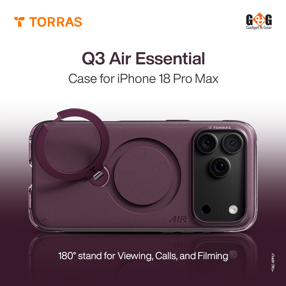TORRAS Q3 Air Essential Case for iPhone 18 Pro Max