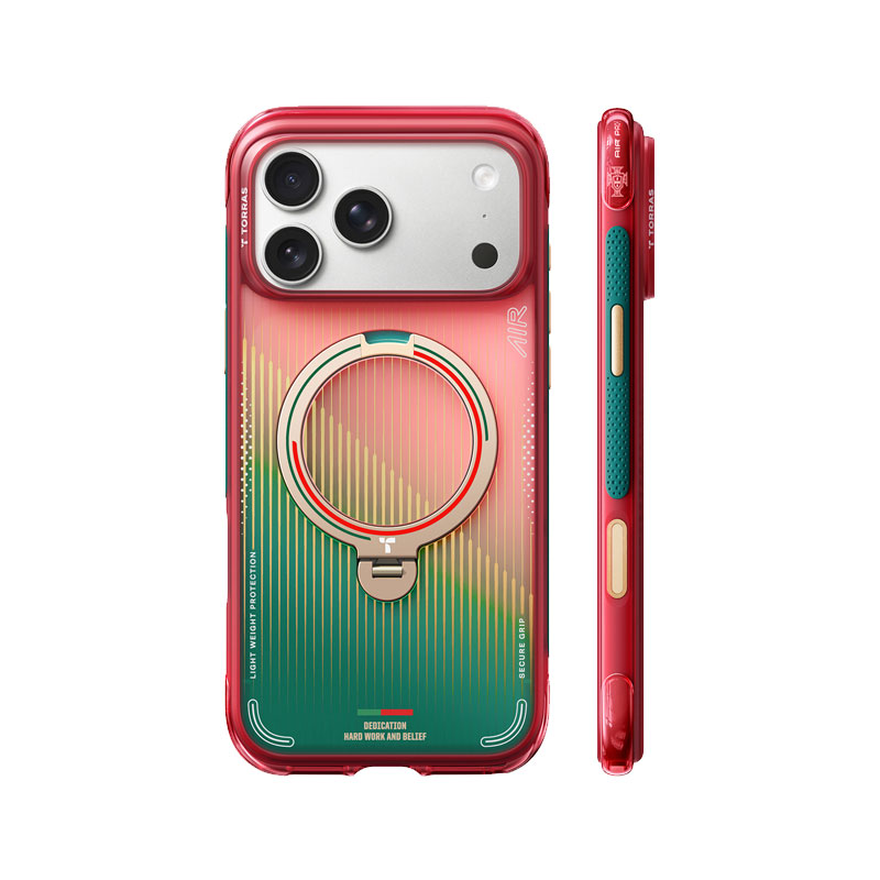 Torras Ostand Q3 Air Portugal Case for iphone 17 Pro Max