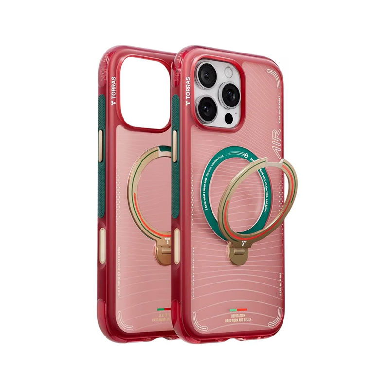 Torras Ostand Q3 Air Portugal Case for iphone 17 Pro Max