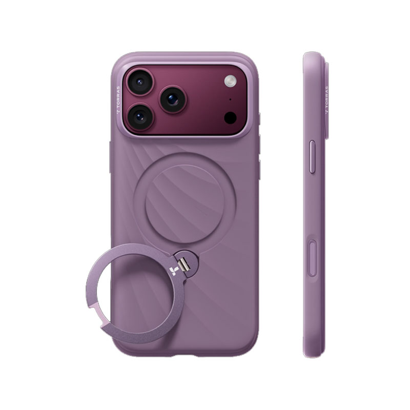 TORRAS OStand Q3 Silicone Wind Limited Case for iPhone 18 Pro Max