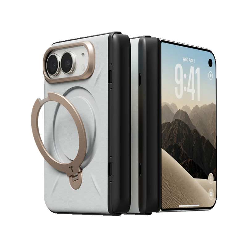 TORRAS Ostand Q3 VegSkin Case for iPhone Duo