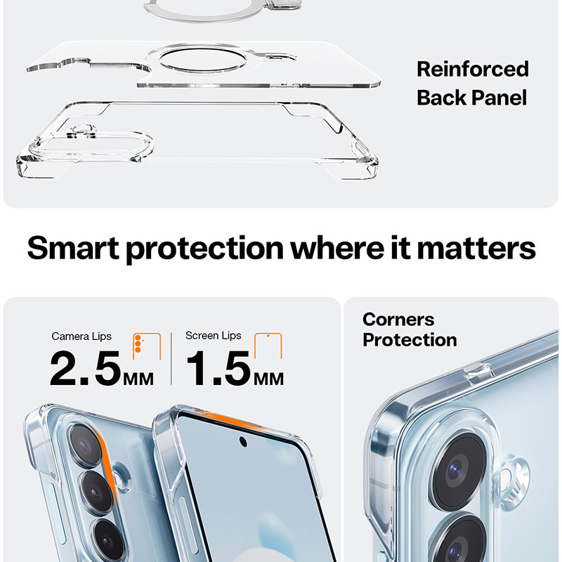 TORRAS Ostand Slim Case for Galaxy S26