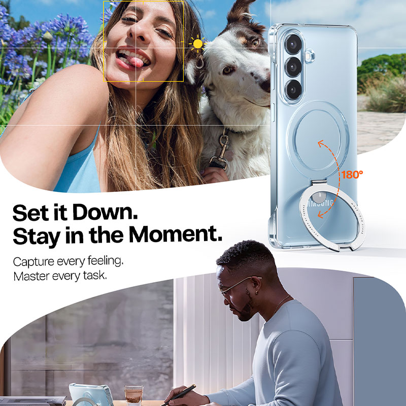 TORRAS Ostand Slim Case for Galaxy S26