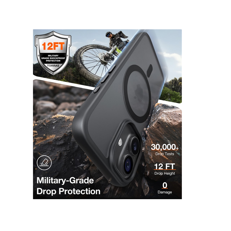 TORRAS Guardian Magnetic Case for iPhone 17