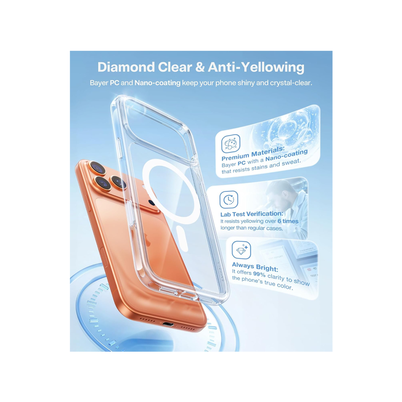 TORRAS Guardian Magnetic Case for iPhone 17 Pro