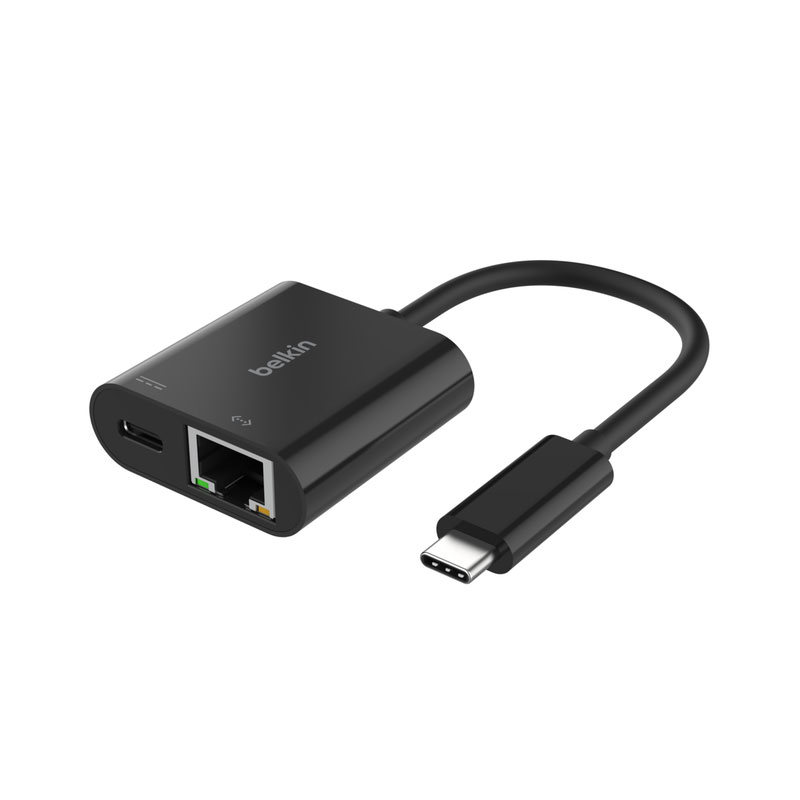 Belkin USB-C to Ethernet + Charge Adapter 100W