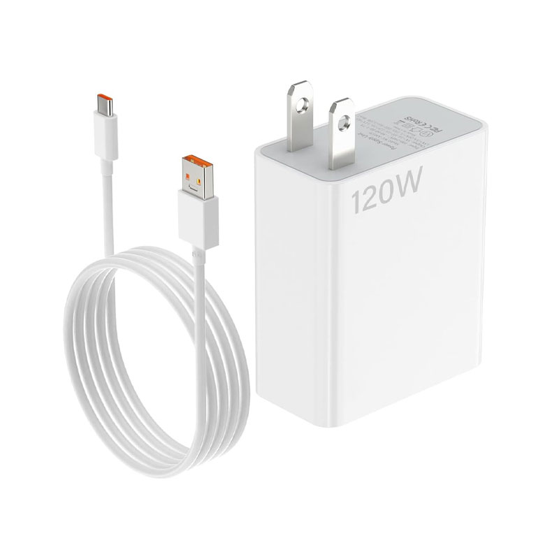 Xiaomi Mi 120W GaN HyperCharge Turbo Charge Adapter with Cable