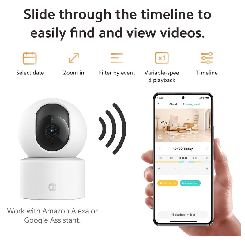 Xiaomi Smart Camera C301 2K 360° Night Version Camera