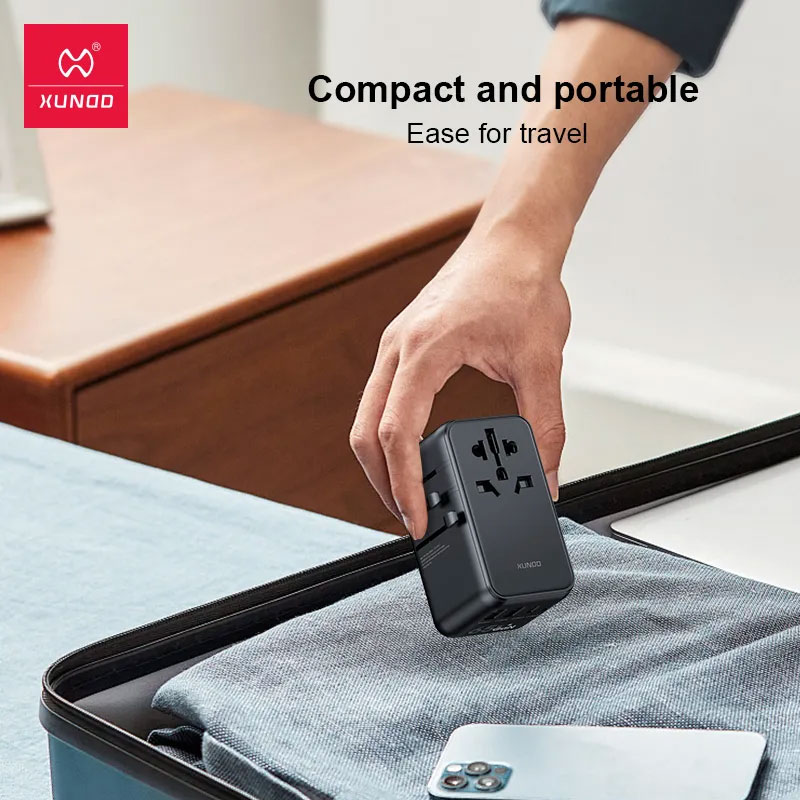 Xundd XDCH-090 65W GaN Universal Travel Adapter