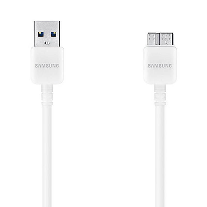 Samsung White USB Data Cable (USB 3.0 Compatible)