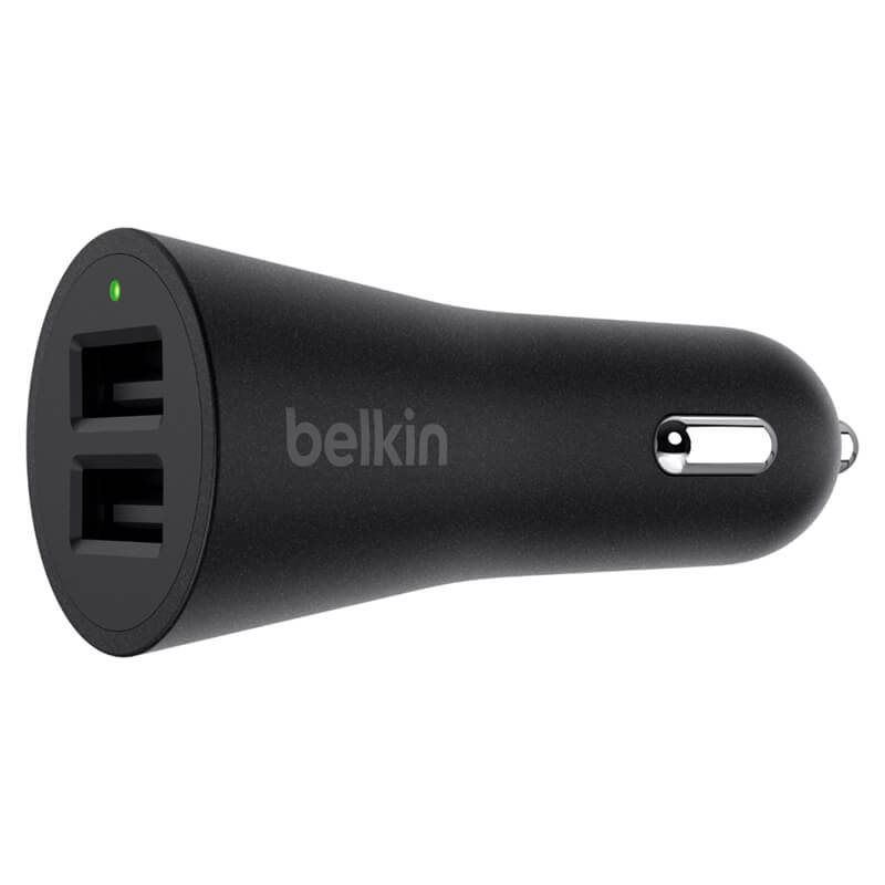Belkin BOOST UP 2-Port Car Charger 24W