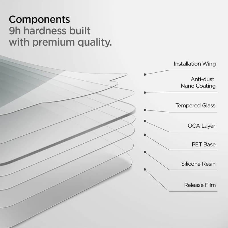 Spigen GLAS.tR Slim Screen Protector for iPad 10.2inch