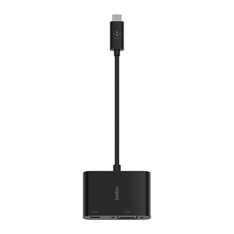 Belkin USB-C to VGA+Charge Adapter 60W