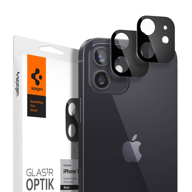 Spigen Optik Lens Protector for iPhone 12 (2 Piece)