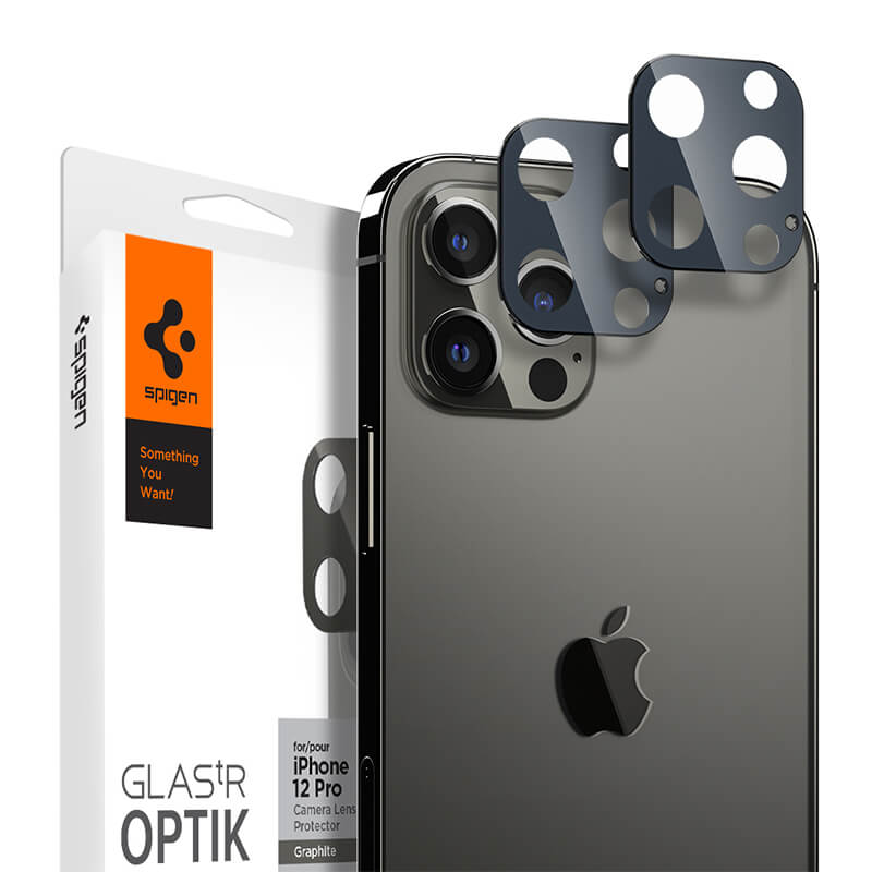 Spigen Optik Lens Protector for iPhone 12 Pro (2 Piece)