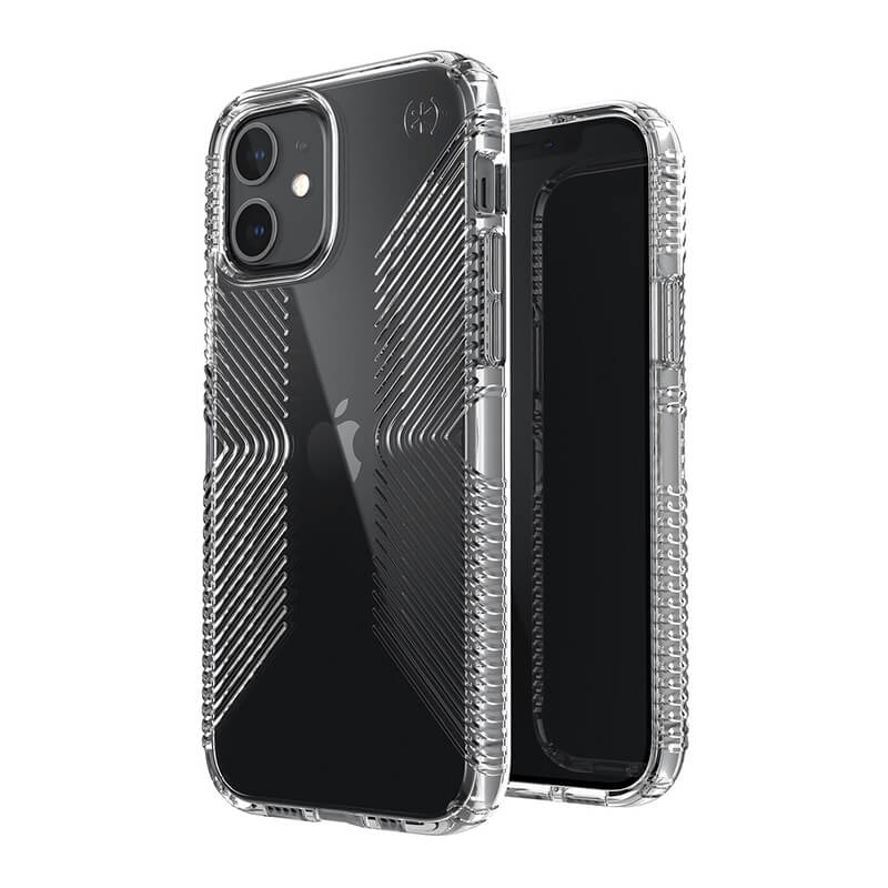 Speck iPhone 12 / 12 Pro Case Presidio Perfect-Clear with Grips