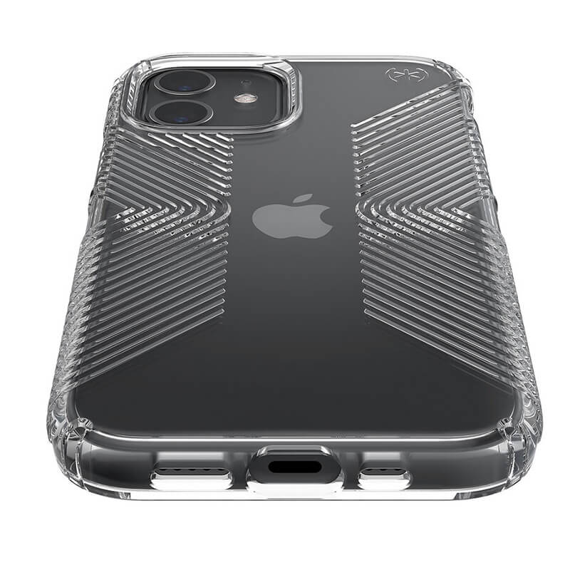 Speck iPhone 12 / 12 Pro Case Presidio Perfect-Clear with Grips