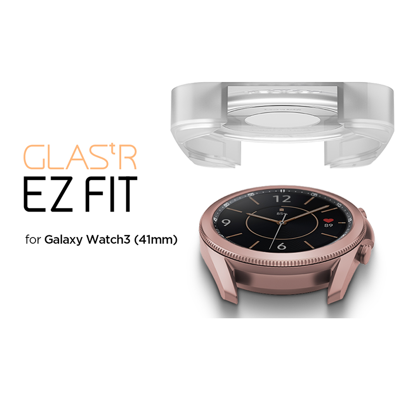 Galaxy Watch 3 Case and Screen Protector EZ (2Pcs)