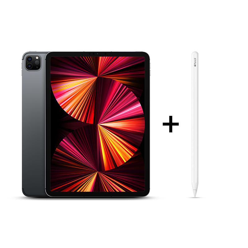 Bundle Offer on iPad Pro 12.9 Inch WiFi (5th Gen) M1 Chip & Apple Pencil (2nd Gen)