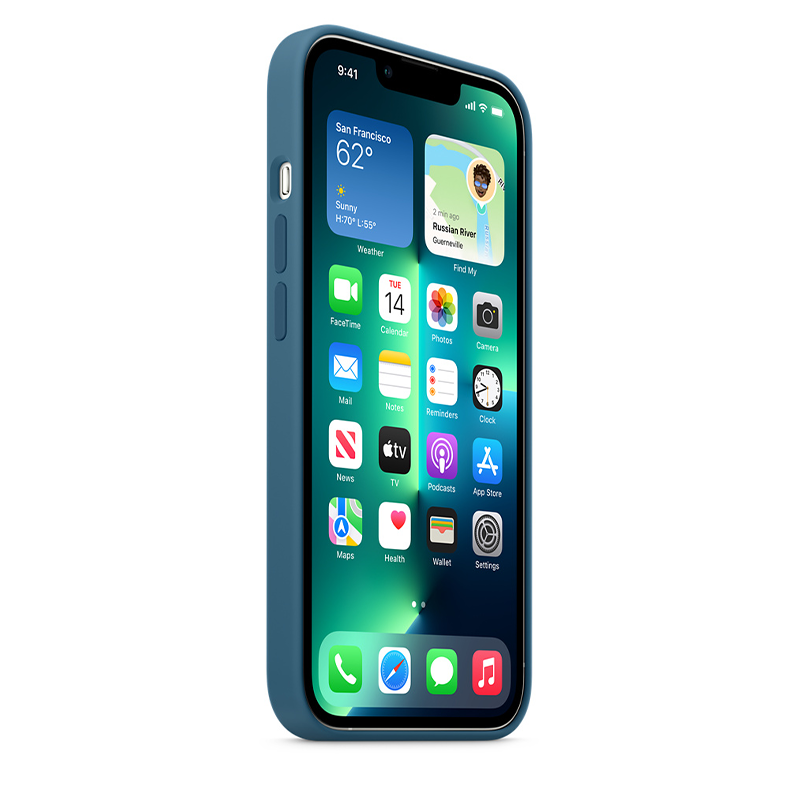 Apple Silicone Case with MagSafe for iPhone 13 Pro