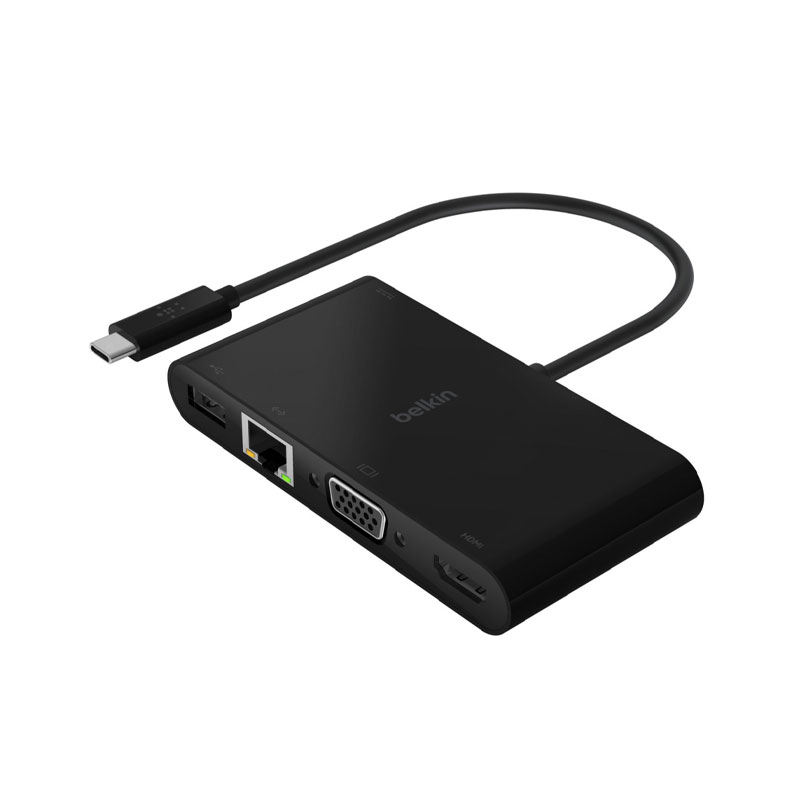 Belkin USB-C Multimedia + Charge Adapter (100W)