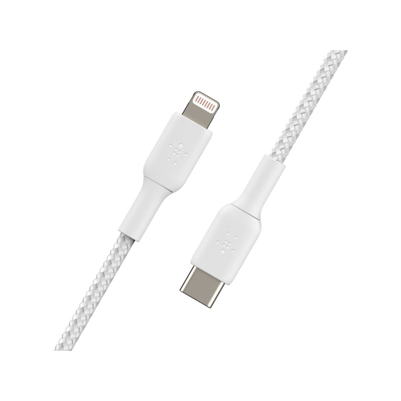 Belkin USB-C Cable With Lightning Connector (Coated)